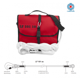 Linka strażacka LF 101 w torbie <BR /> długość 10, 20 lub 30 mb